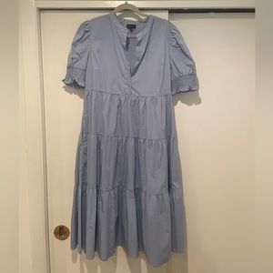 Who What Wear light blue midi dress, size medium